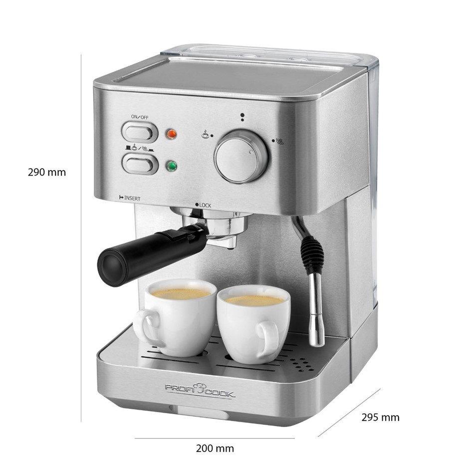 ماكينة قهوة اسبرسو بروفى كوك ,PC-ES1209